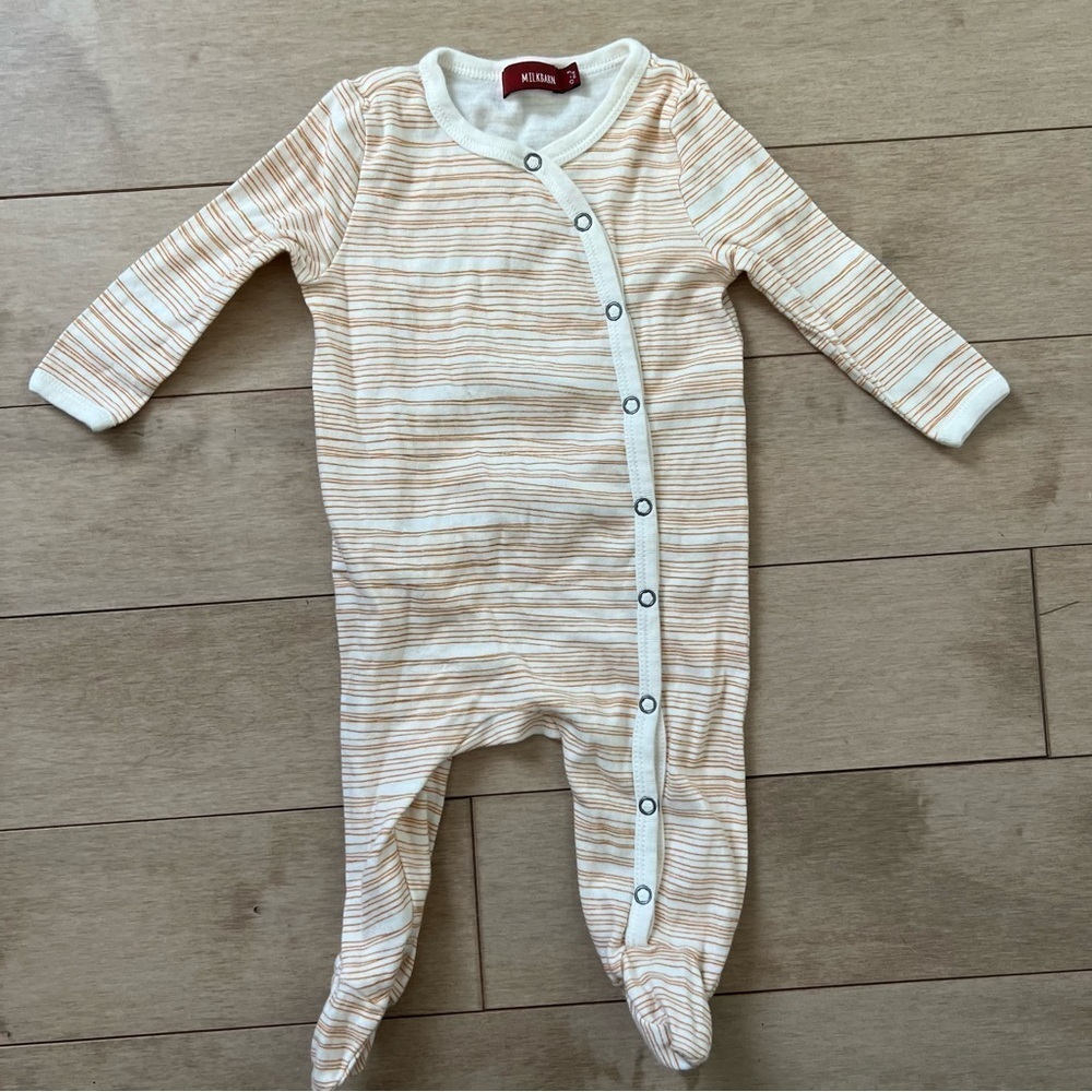 Milkbarn Baby Infant Footie Pajama